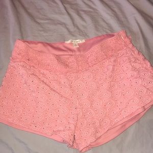 Francesca’s Lace Shorts